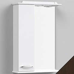 Водолей Зеркальный шкаф Колумбия 55 L венге – фотография-1